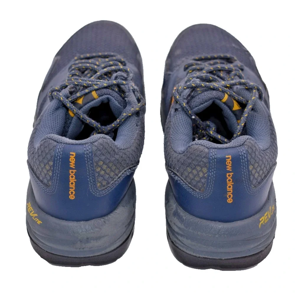 NEW BALANCE 589 Hard Composite Toe Navy Industrial Work Shoe Mens Size 9.5 D